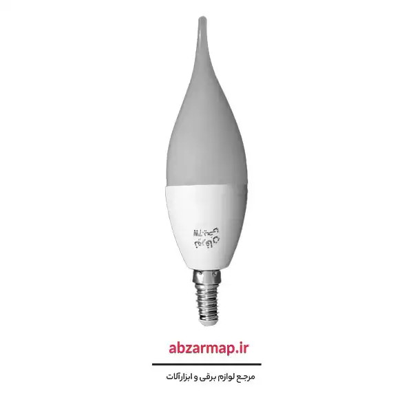 قیمت لامپ شمعی 7 وات نورفان | ابزارمپ